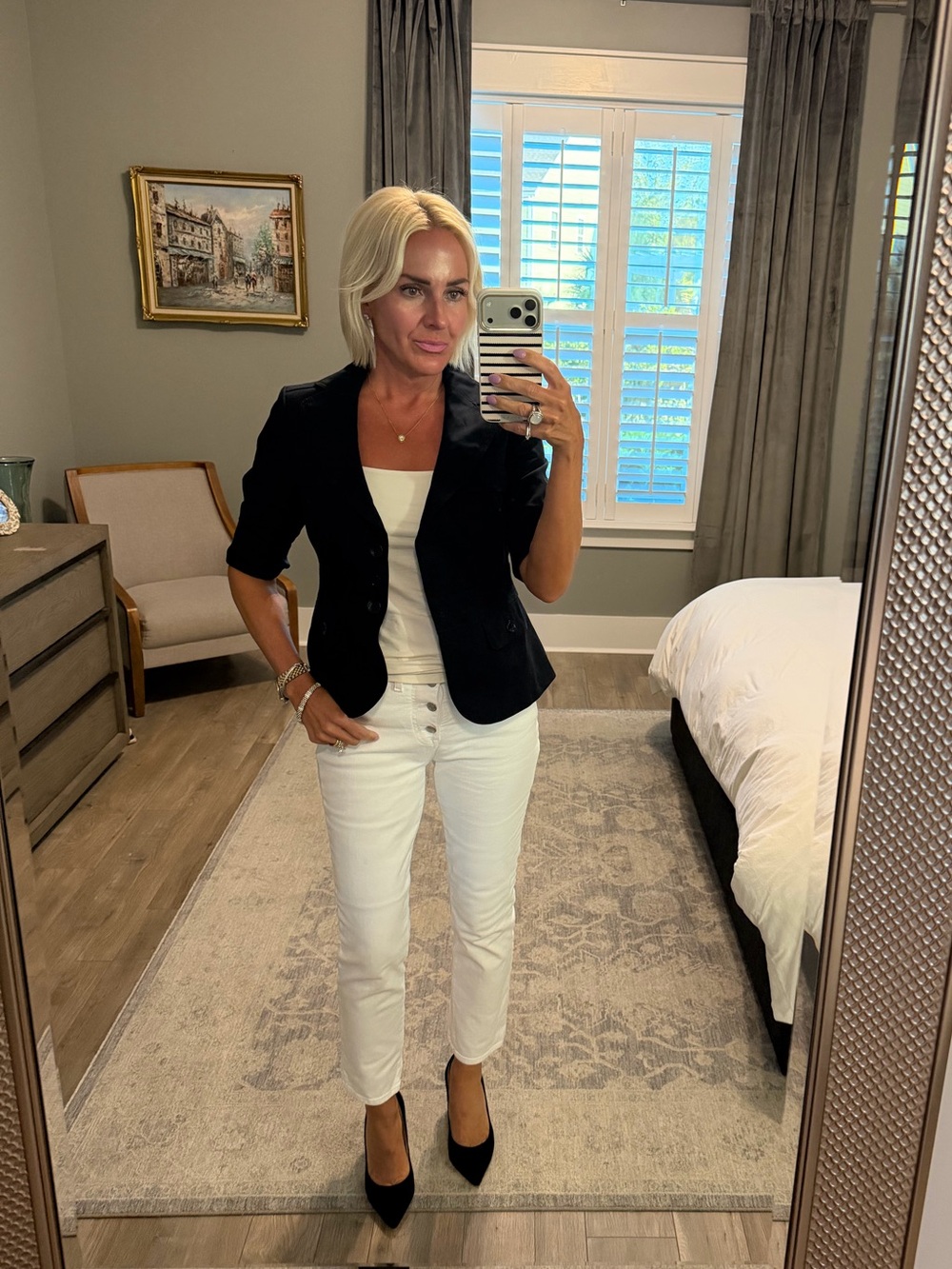 ANN TAYLOR Cropped Blazer